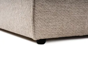 Hanah Home Rohová sedací souprava Sora 430 cm pískově béžová pravá