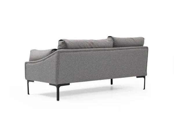 Hanah Home Rohová sedací souprava Leo 255 cm šedá levá