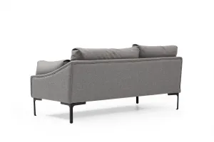 Hanah Home Rohová sedací souprava Leo 255 cm šedá levá