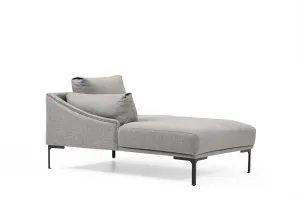 Hanah Home Rohová sedací souprava Leo 255 cm šedá levá