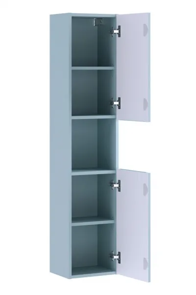 Comad Kúpeľňová zostava Nova Denim Beyond s doskou a umývadlom 60 cm modrá/dub coast evoke