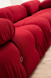 Hanah Home Modul pohovky Bubble červený levý