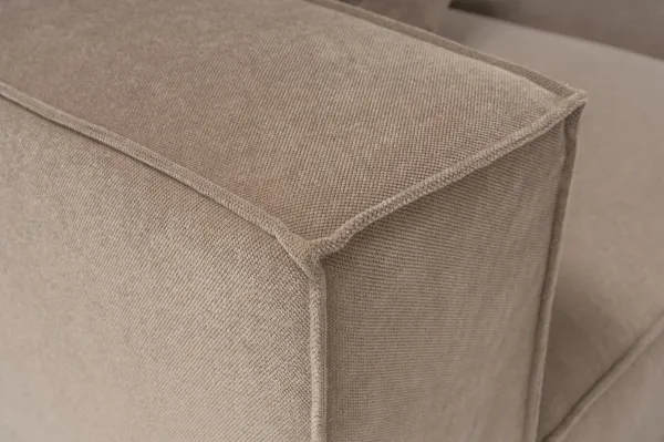 Hanah Home Rohová sedacia súprava Sora 430 cm cappucino pravá
