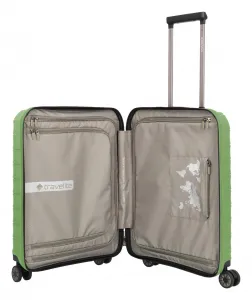 Sada cestovných kufrov Travelite Mooby S,M,L Front pocket Green