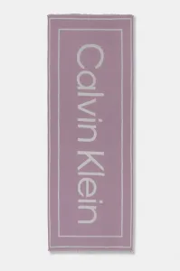 Šál s prímesou kašmíru Calvin Klein