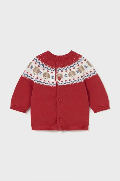 Detský svetrík s vlnenou zmesou Mayoral Newborn