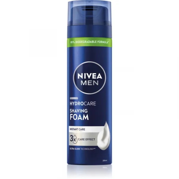 NIVEA MEN Hydrocare pena na holenie pre mužov 200 ml