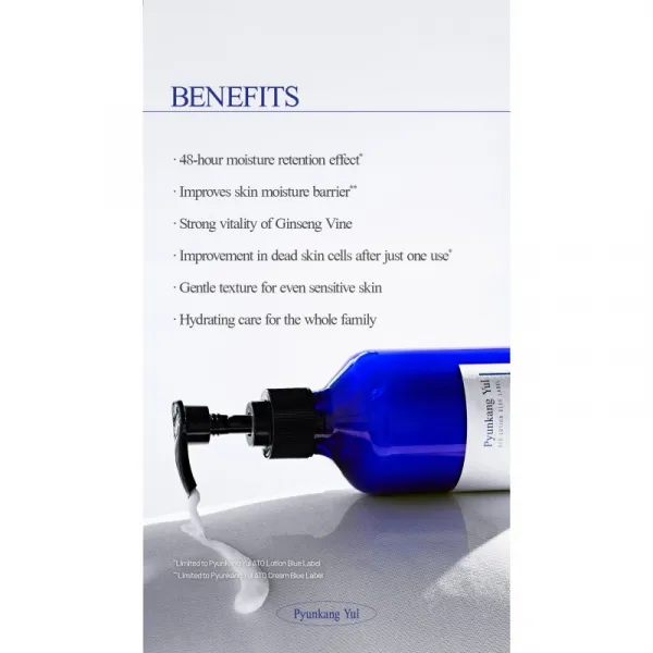 Pyunkang Yul ATO Blue Label upokojujúci krém pre suchú a podráždenú pokožku 120 ml