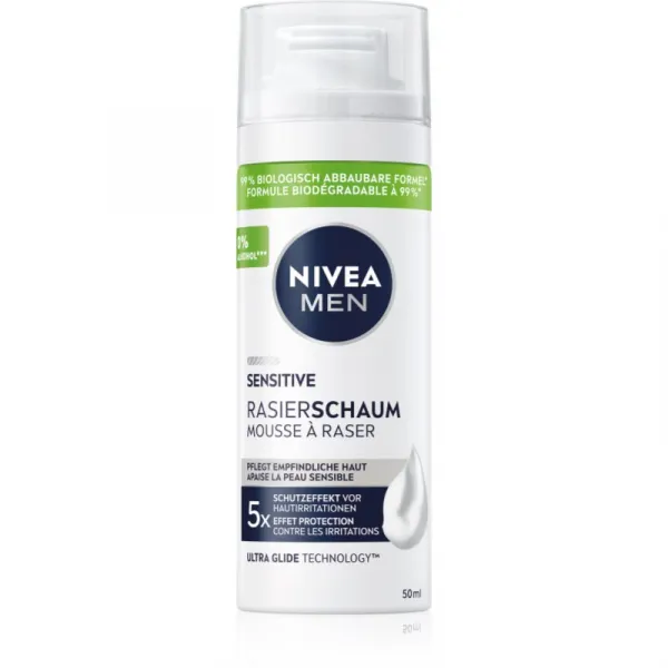 NIVEA MEN Sensitive pena na holenie pre mužov 50 ml