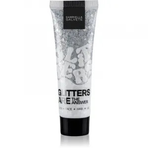 Gabriella Salvete Glitters Are The Answer trblietky na tvár, telo a vlasy odtieň Silver 30 ml