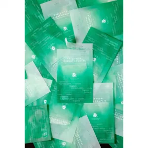 AXIS-Y Mugwort Green Vital Energy Complex Sheet Mask plátenná maska s hydratačným a upokojujúcim účinkom 27 ml