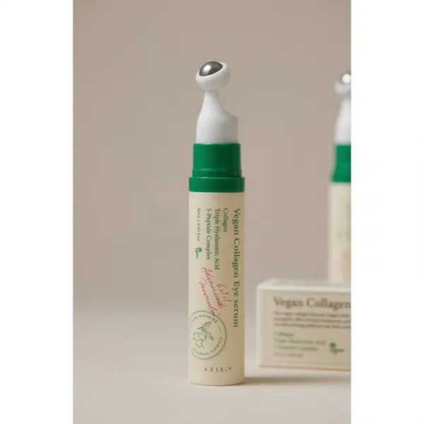 AXIS-Y 6+1+1 Advanced Formula Vegan Collagen Eye Serum očné sérum proti opuchom a vráskam s kolagénom 10 ml