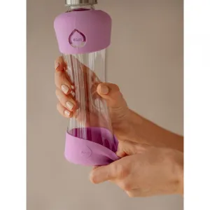 Equa Active sklenená fľaša na vodu Plum 550 ml
