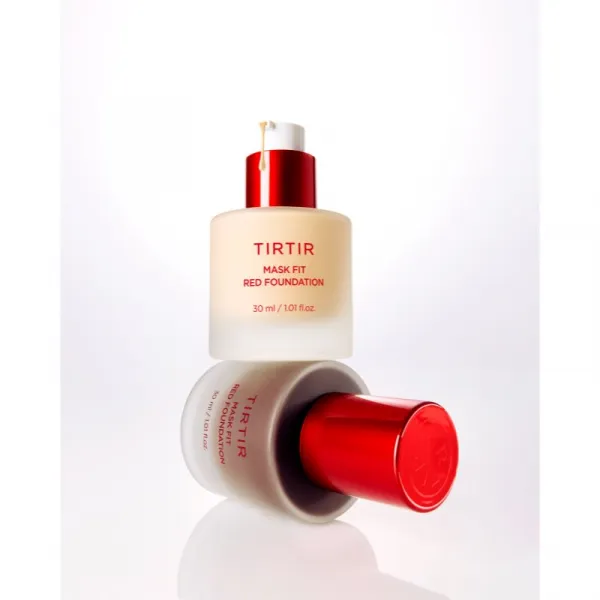 TIRTIR Mask Fit Red Foundation rozjasňujúci tekutý make-up s hydratačným účinkom odtieň 33C Hazel 30 ml