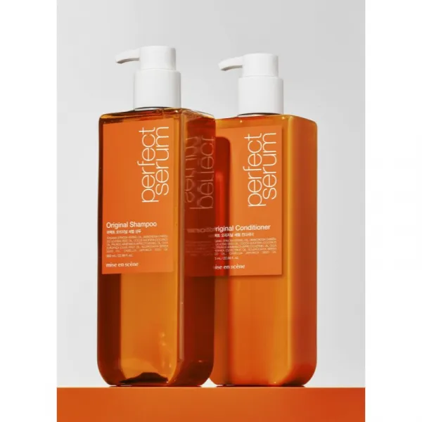 mise en scene Perfect Serum Original Shampoo obnovujúci šampón na lesk a hebkosť vlasov 680 ml