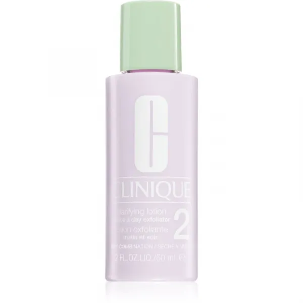 Clinique 3 Steps Clarifying Lotion 2 tonikum pre suchú a zmiešanú pleť 60 ml
