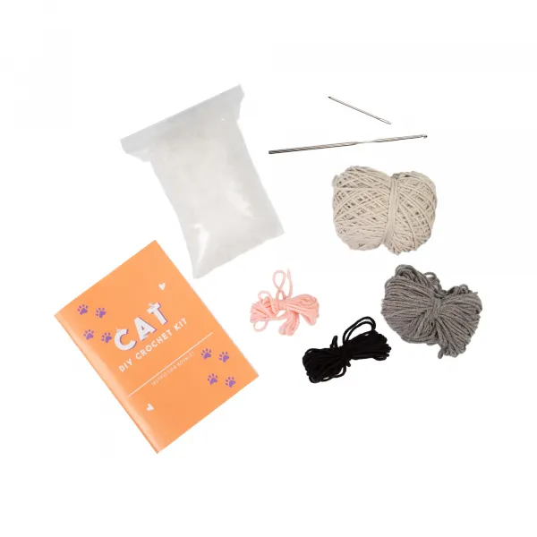 DIY Háčkovacia súprava Mačka ALBI