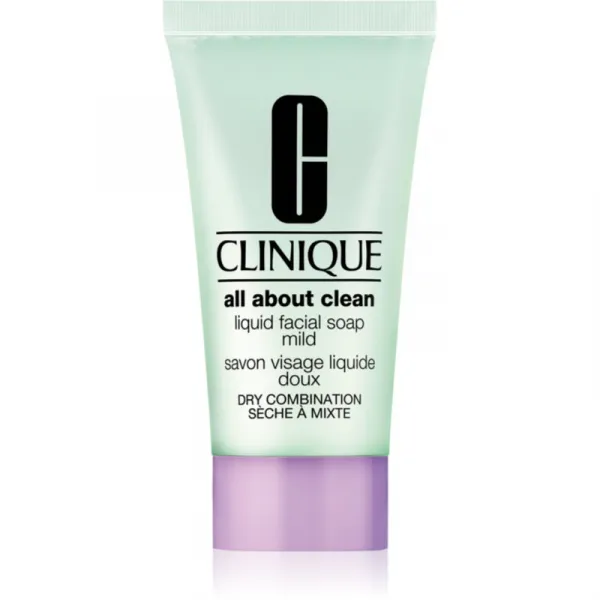 Clinique Liquid Facial Soap Mild tekuté mydlo pre suchú a zmiešanú pleť 30 ml