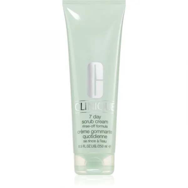 Clinique 7 Day Scrub Cream Rinse-Off Formula čistiaci peeling na každodenné použitie 250 ml