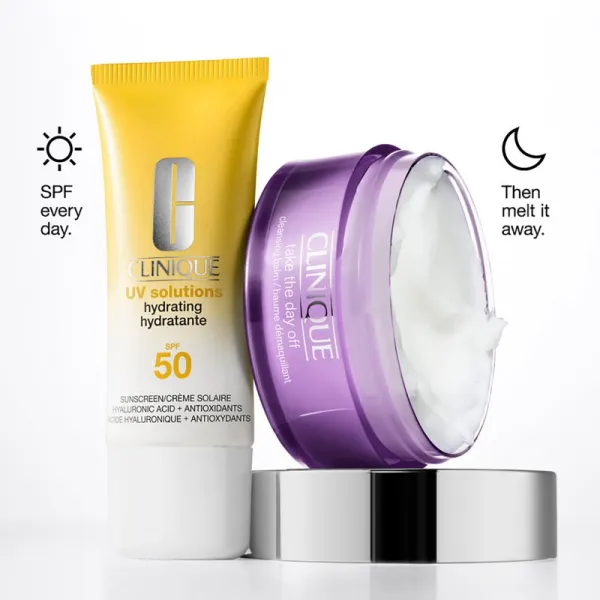 Clinique Sun UV Solutions Hydrating Sunscream SPF 50 opaľovací krém na tvár hydratačný 40 ml