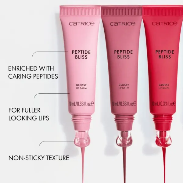 Catrice Peptide Bliss Glossy Lip Balm lesklý balzam na pery s peptidmi odtieň 030 Dew Not Disturb 10 ml