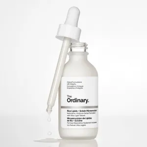 The Ordinary Rice Lipids + Ectoin Microemulsion ľahká hydratačná emulzia na upokojenie pleti 60 ml