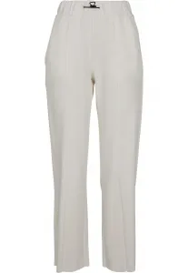 Women's soft interlock trousers in white