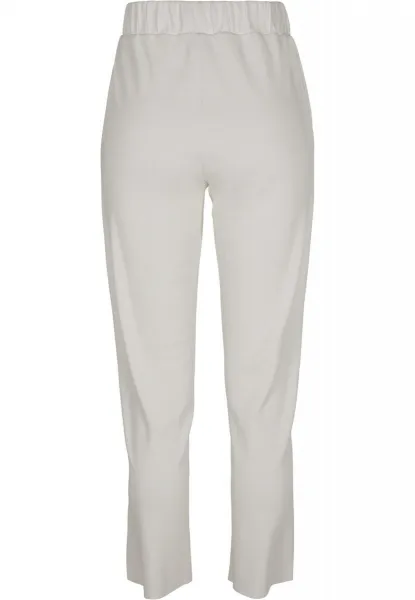 Women's soft interlock trousers in white