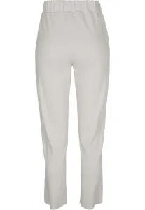 Women's soft interlock trousers in white