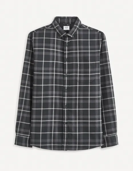 Pánska košeľa Celio Checkered