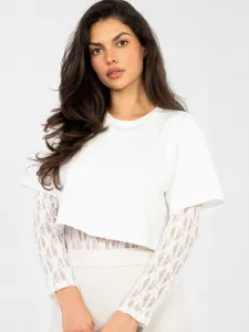 Biele čipkované body