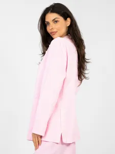 Ružový dámsky blazer