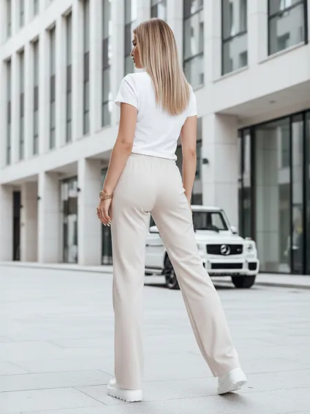 Dámske tepláky DRESSANIK, svetlobéžové