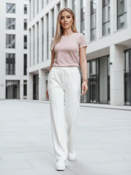 Dámske dresové nohavice DRESSANIK ecru