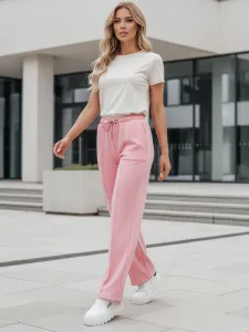 Dámske ružové tepláky DRESSANIK