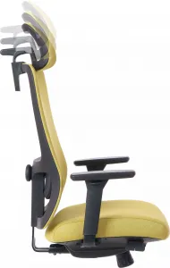 SEGO Ergonomická kancelárska stolička STRETCH NEW látka