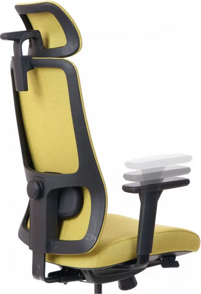 SEGO Ergonomická kancelárska stolička STRETCH NEW látka