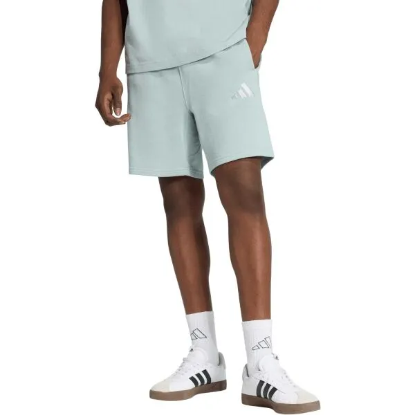adidas M A SZN FT SHORTS Pánske voľnočasové šortky, svetlo zelená, veľkosť