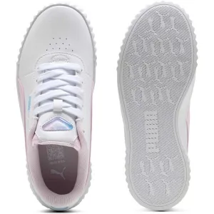 Puma CARINA 3.0 JELLY HEAVEN JR Dievčenská voľnočasová obuv, biela, veľkosť 36