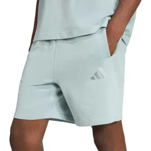 adidas M A SZN FT SHORTS Pánske voľnočasové šortky, svetlo zelená, veľkosť