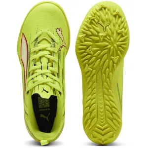 Puma ULTRA 6 PLAY TT JR Detské turfy, svetlo zelená, veľkosť 29