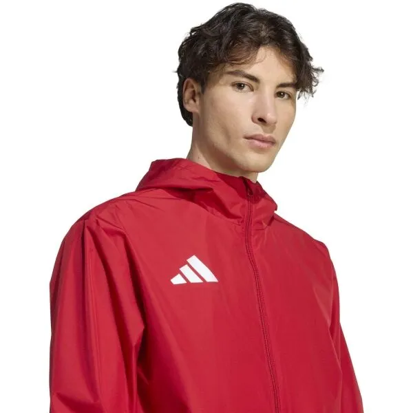 adidas ENTRADA 26 WEATHER JACKET Pánska bunda, červená, veľkosť