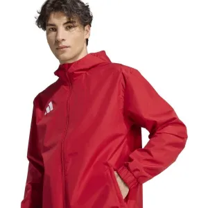 adidas ENTRADA 26 WEATHER JACKET Pánska bunda, červená, veľkosť