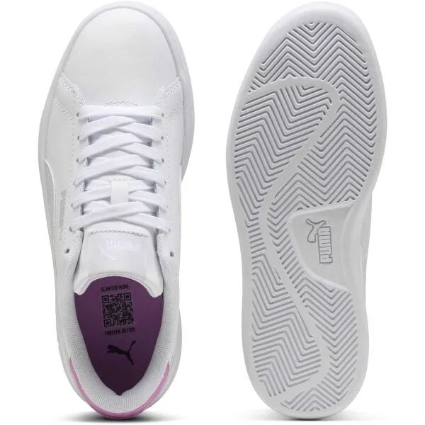 Puma SMASH 3.0 L JR Dievčenské tenisky, biela, veľkosť 37