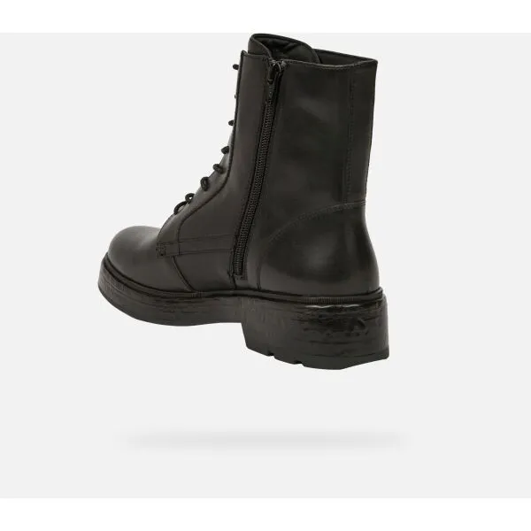 Geox Swelen Black Women's Ankle Boots - Ladies