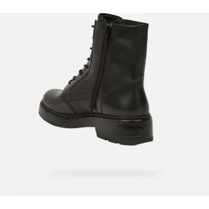 Geox Swelen Black Women's Ankle Boots - Ladies