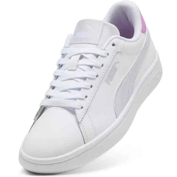 Puma SMASH 3.0 L JR Dievčenské tenisky, biela, veľkosť 37
