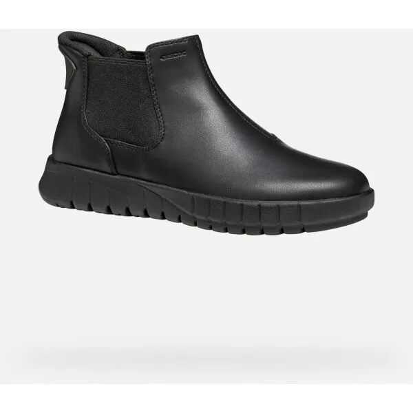 Black women's ankle boots Geox Flextride Plus - Women's