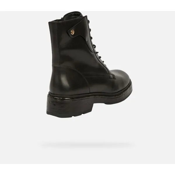 Geox Swelen Black Women's Ankle Boots - Ladies