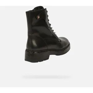Geox Swelen Black Women's Ankle Boots - Ladies